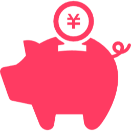貯金箱のアイコン