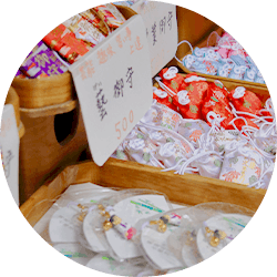 神社のお守りのイメージ